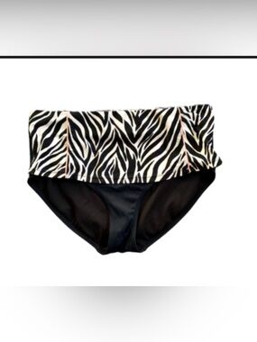 JACLYN SMITH Black High-Waist Bikini Bottom